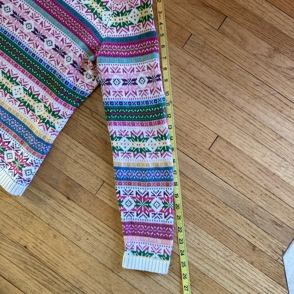 Fair Isle holiday sweater, size M - Picture 4 of 4